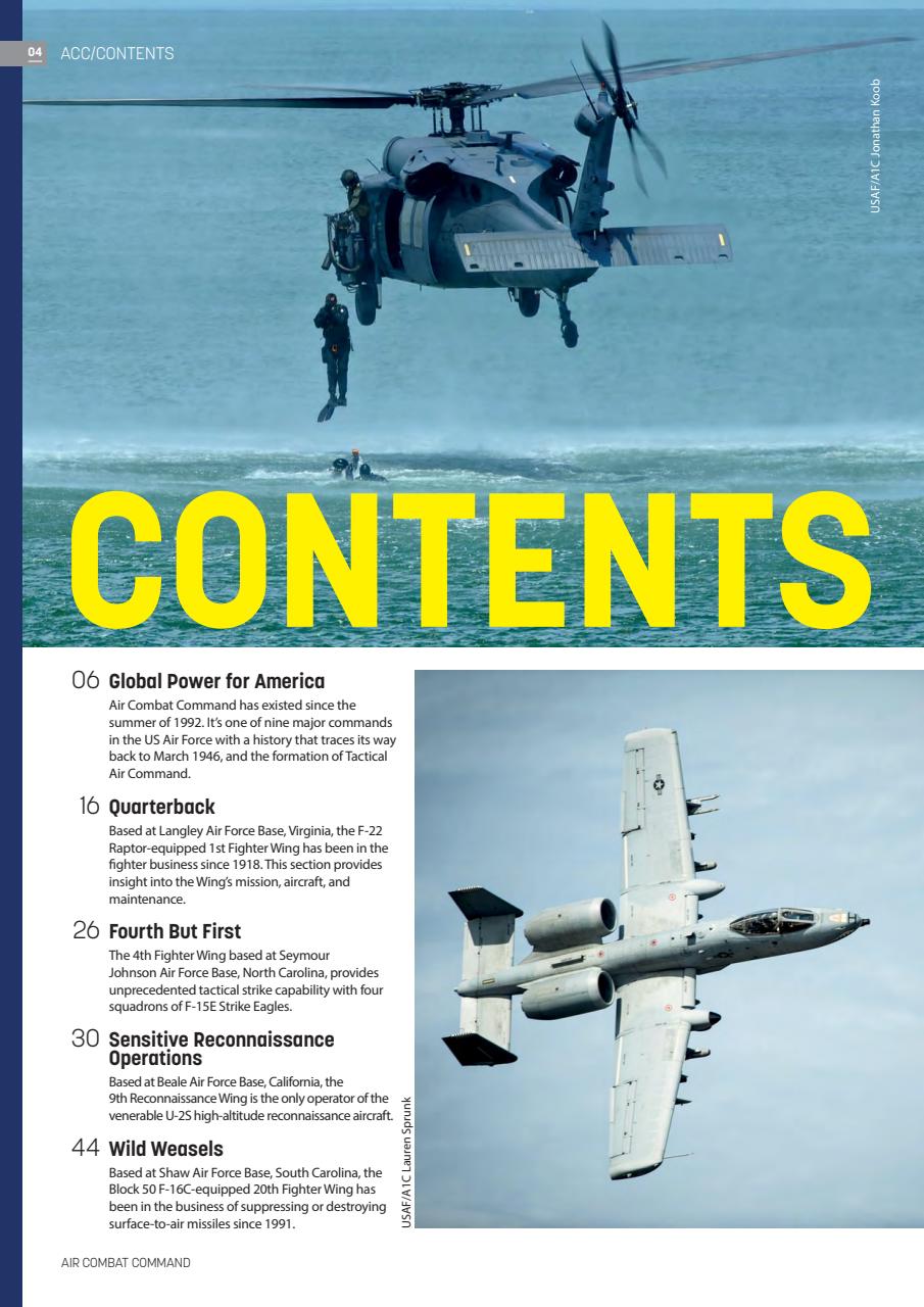 Combat Aircraft Journal Preview Pages