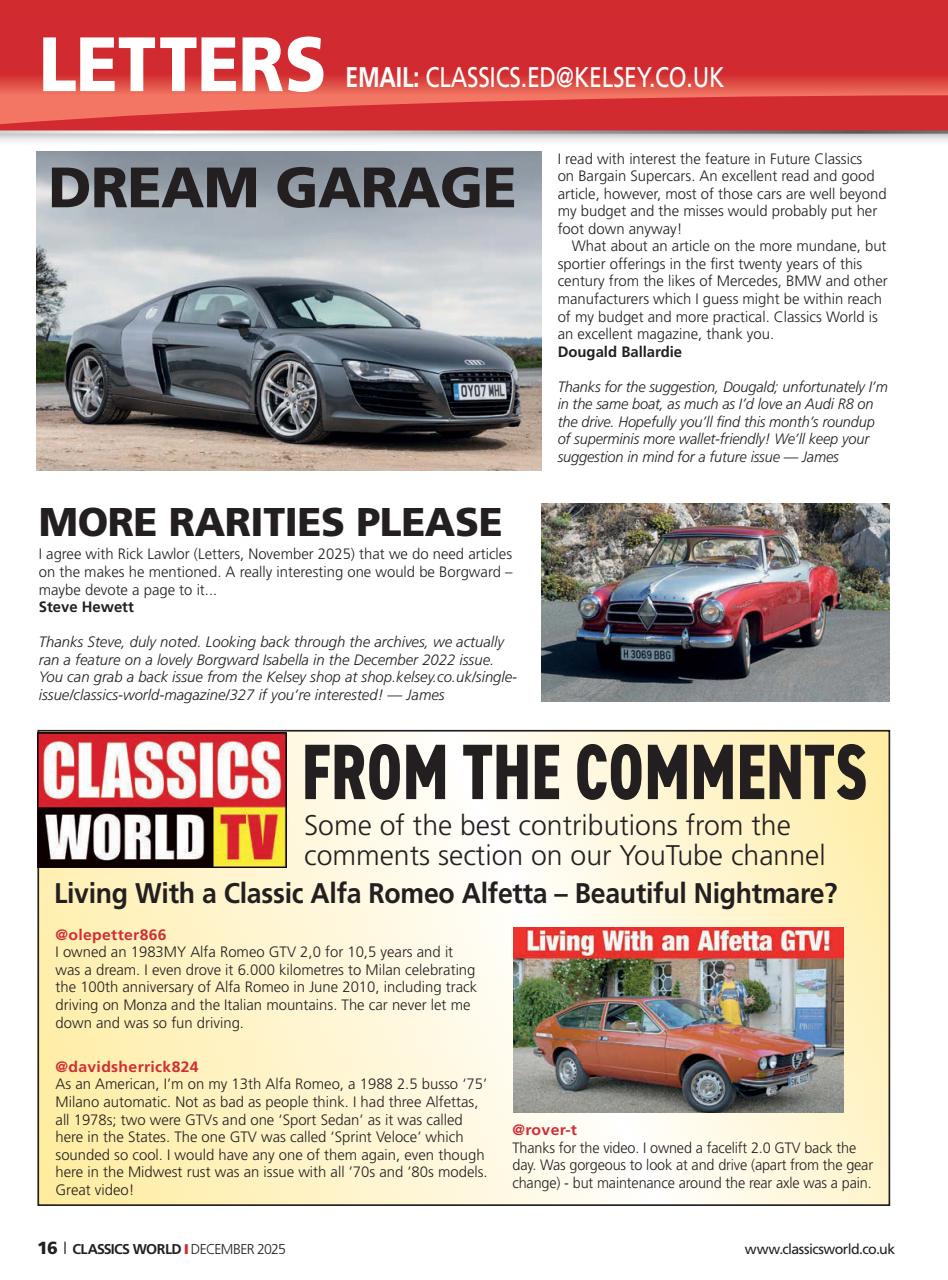 Classics World Preview Pages