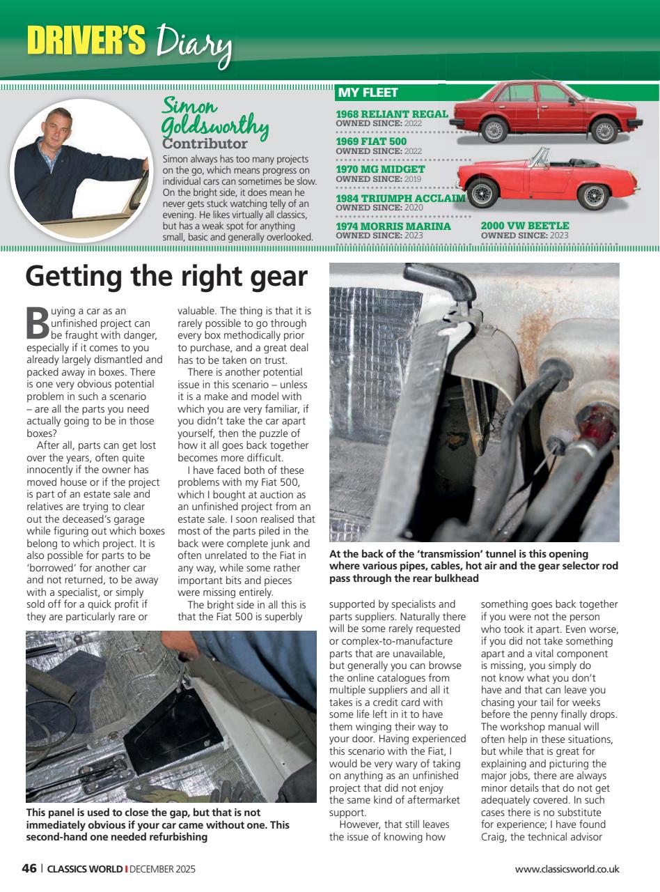 Classics World Preview Pages