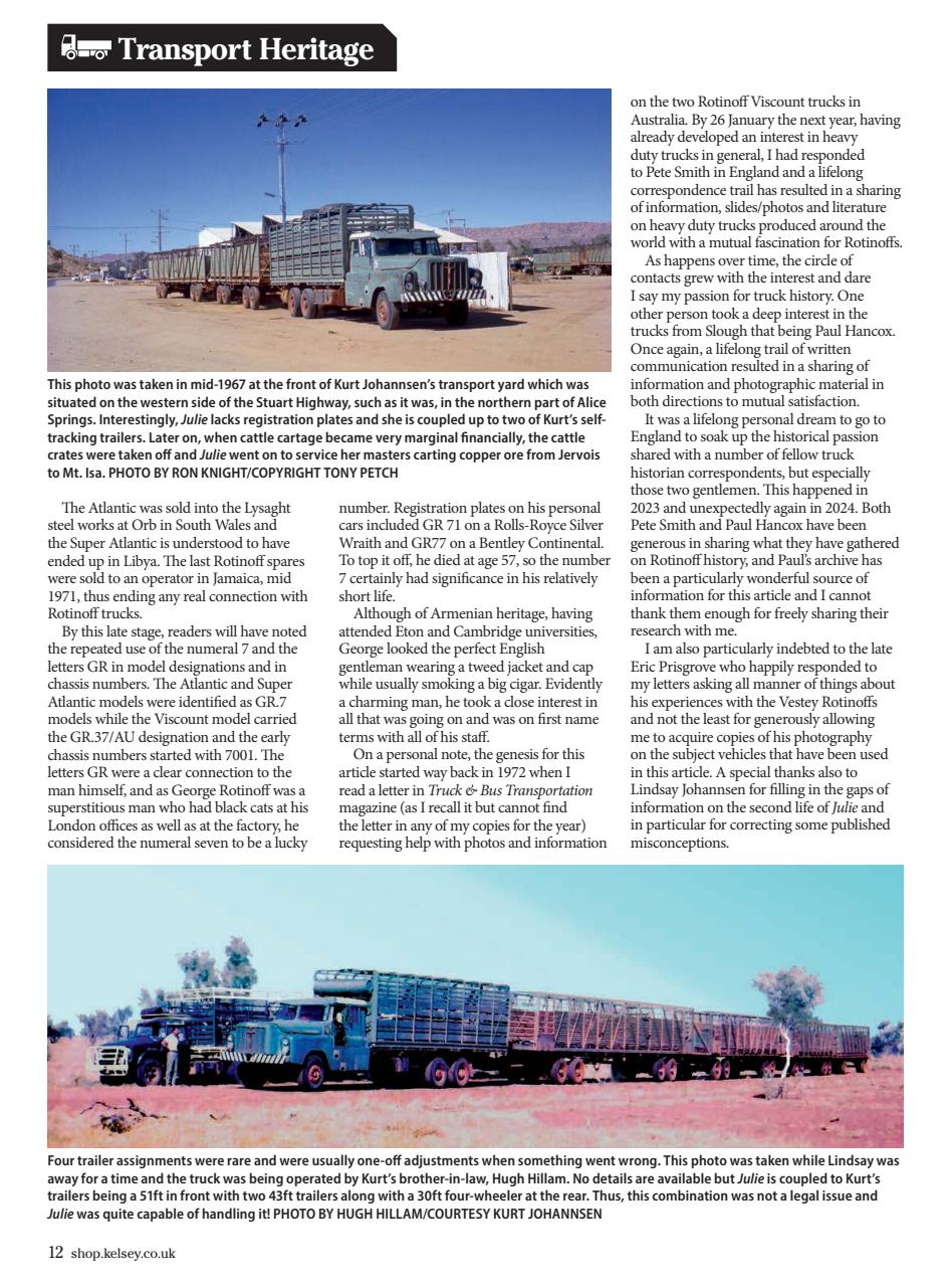 Classic Truck Preview Pages