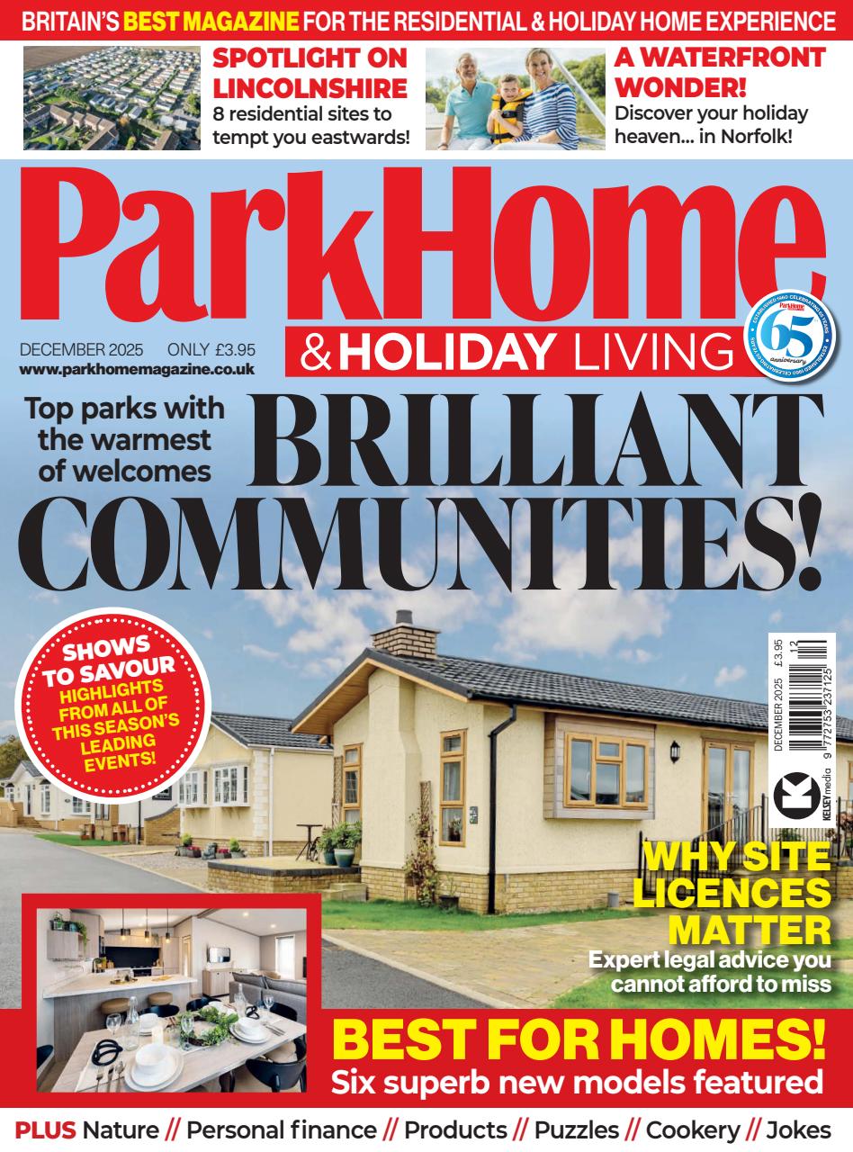 Park Home & Holiday Living Preview Pages