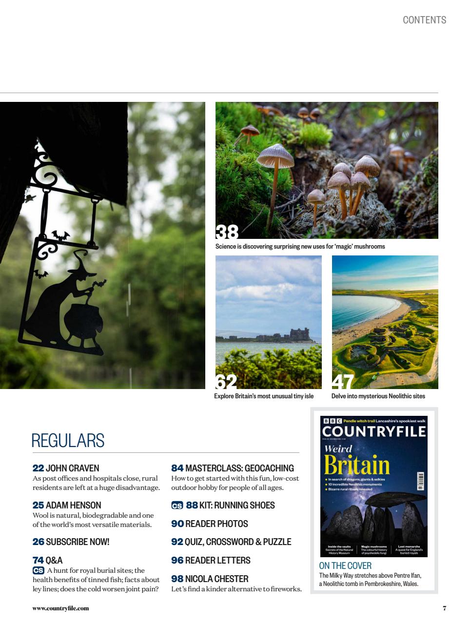 BBC Countryfile Magazine Preview Pages