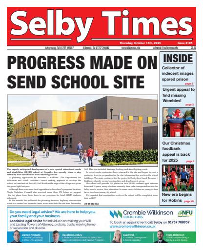 Selby Times issue 