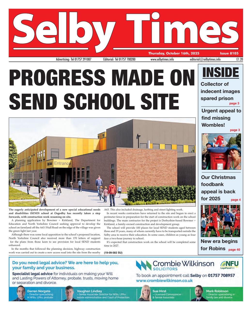 Selby Times Preview Pages