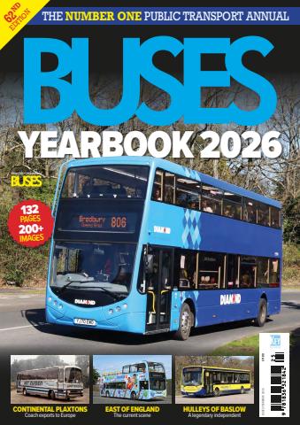 Buses Magazine issue Buses Yearbook 2026