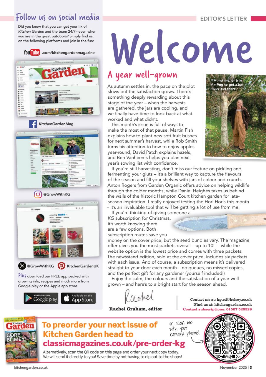 Kitchen Garden Magazine Preview Pages