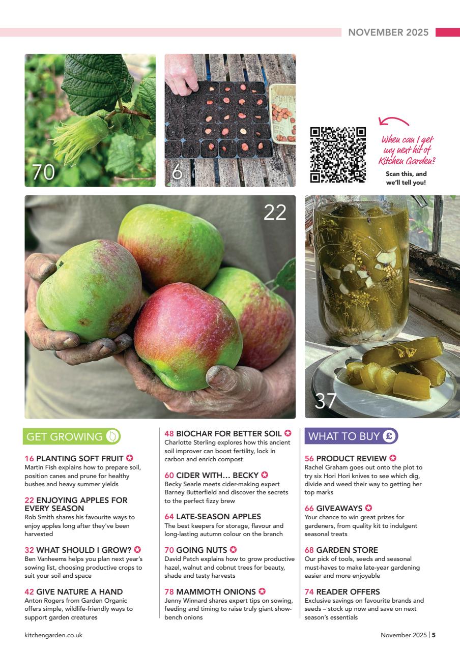 Kitchen Garden Magazine Preview Pages