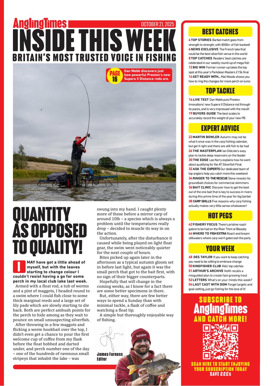 Angling Times Preview Pages