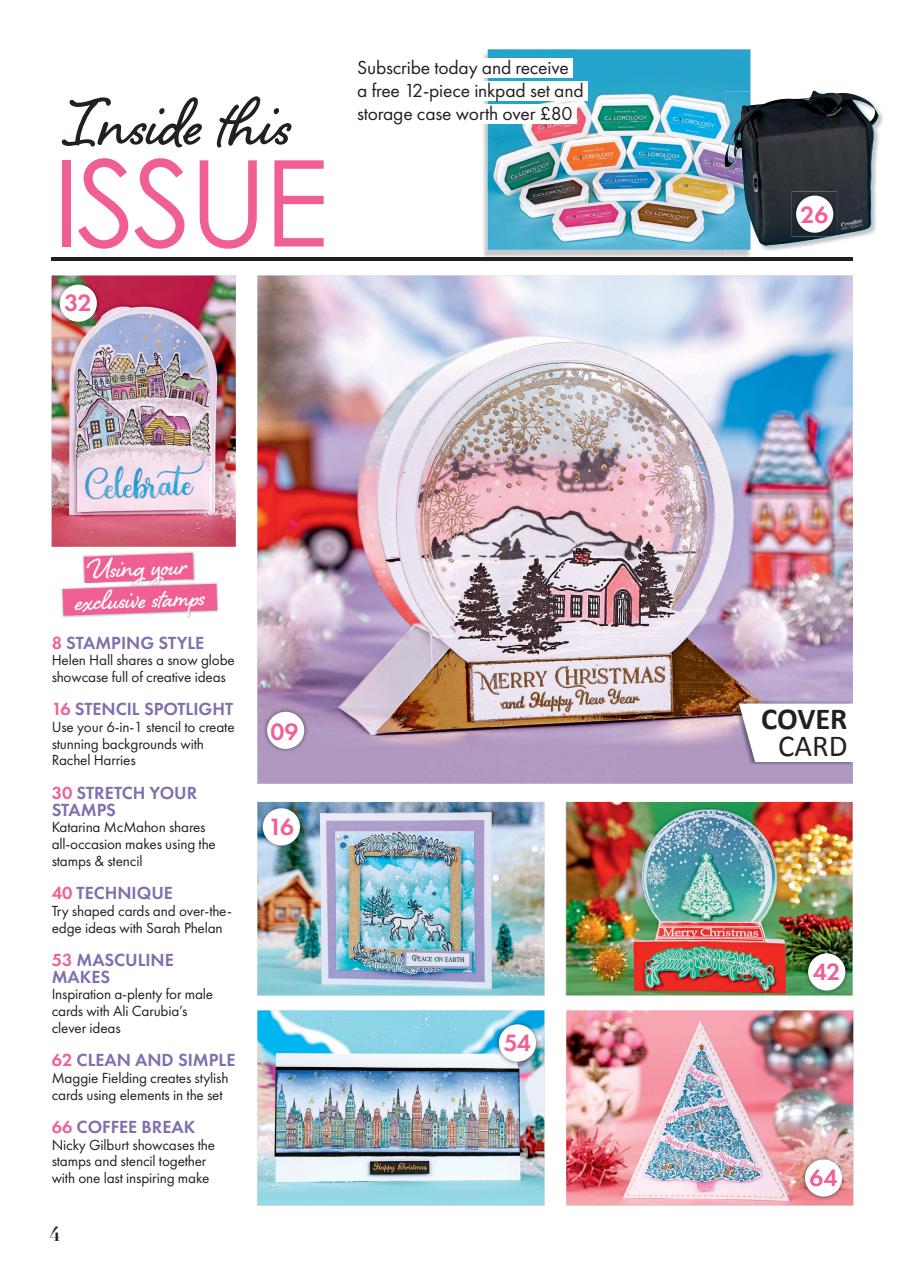 Creative Stamping Preview Pages