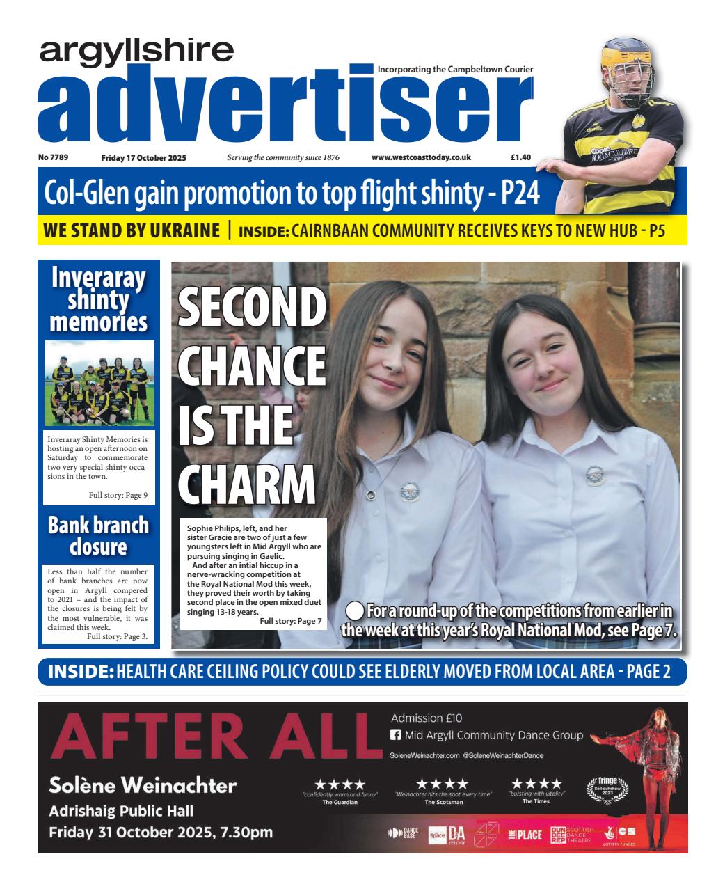 Argyllshire Advertiser Preview Pages