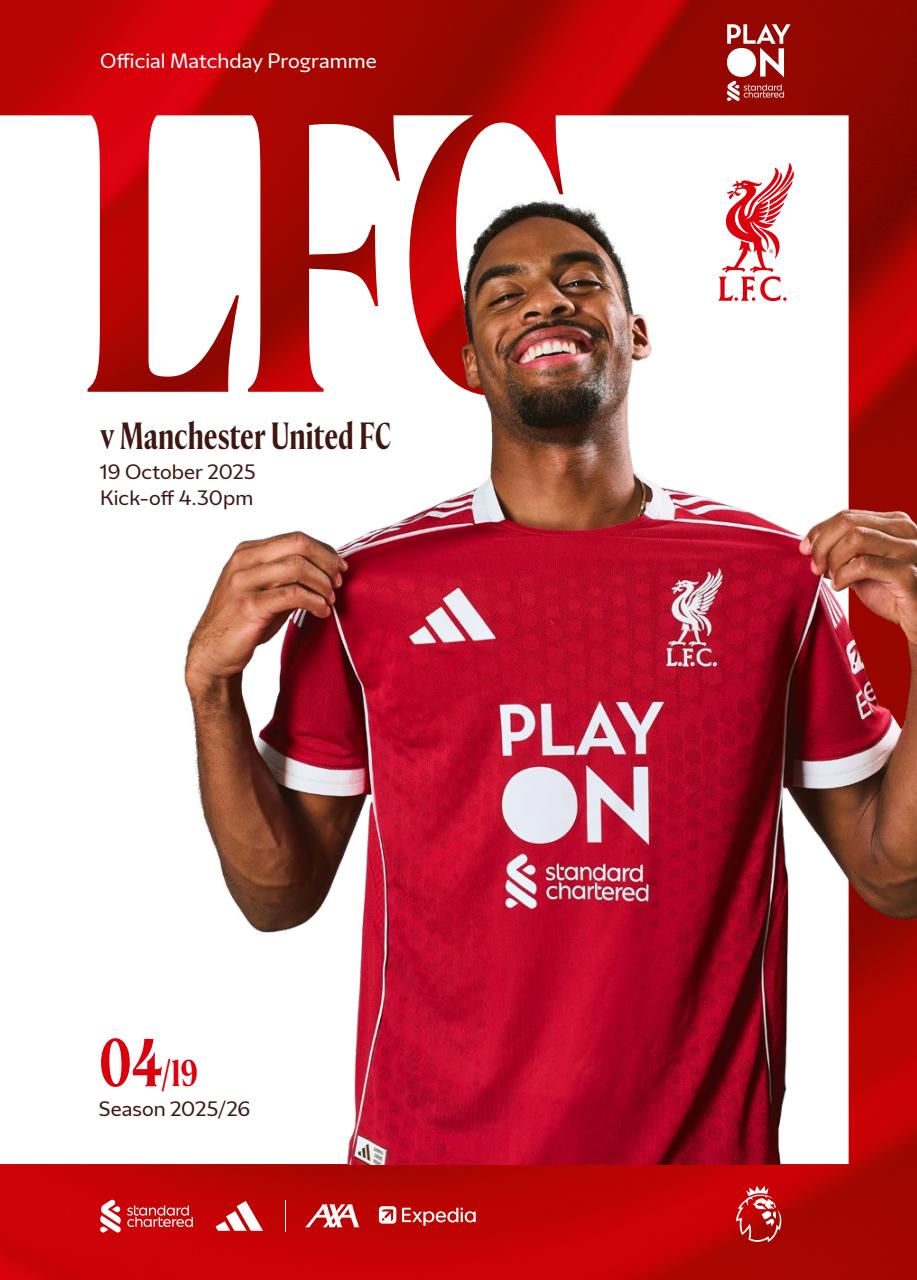 Liverpool FC Programmes Preview Pages