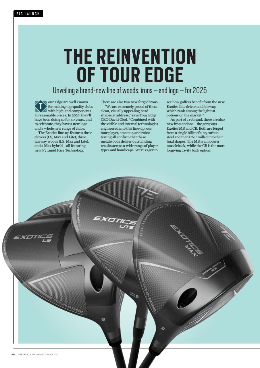 Today's Golfer Preview Pages