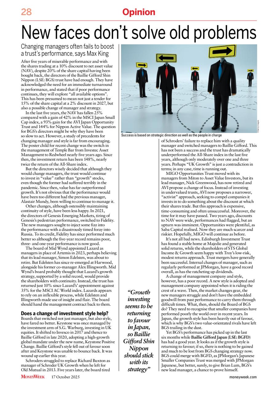 MoneyWeek Preview Pages