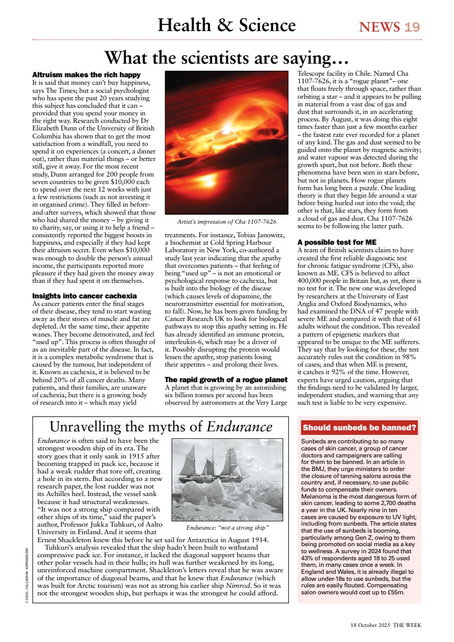 The Week Preview Pages