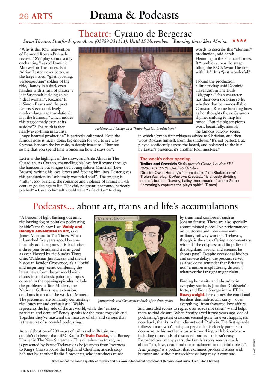 The Week Preview Pages