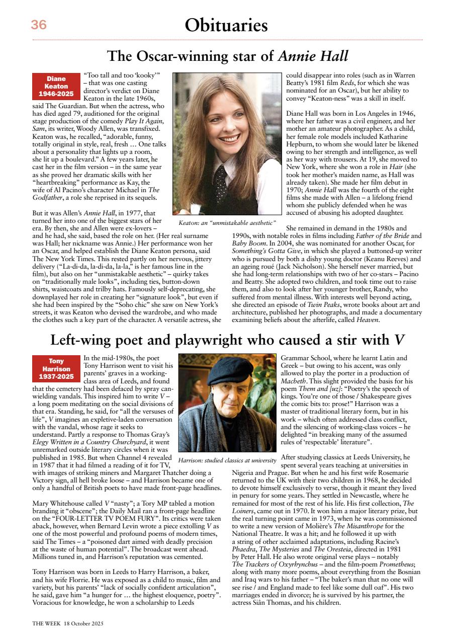 The Week Preview Pages