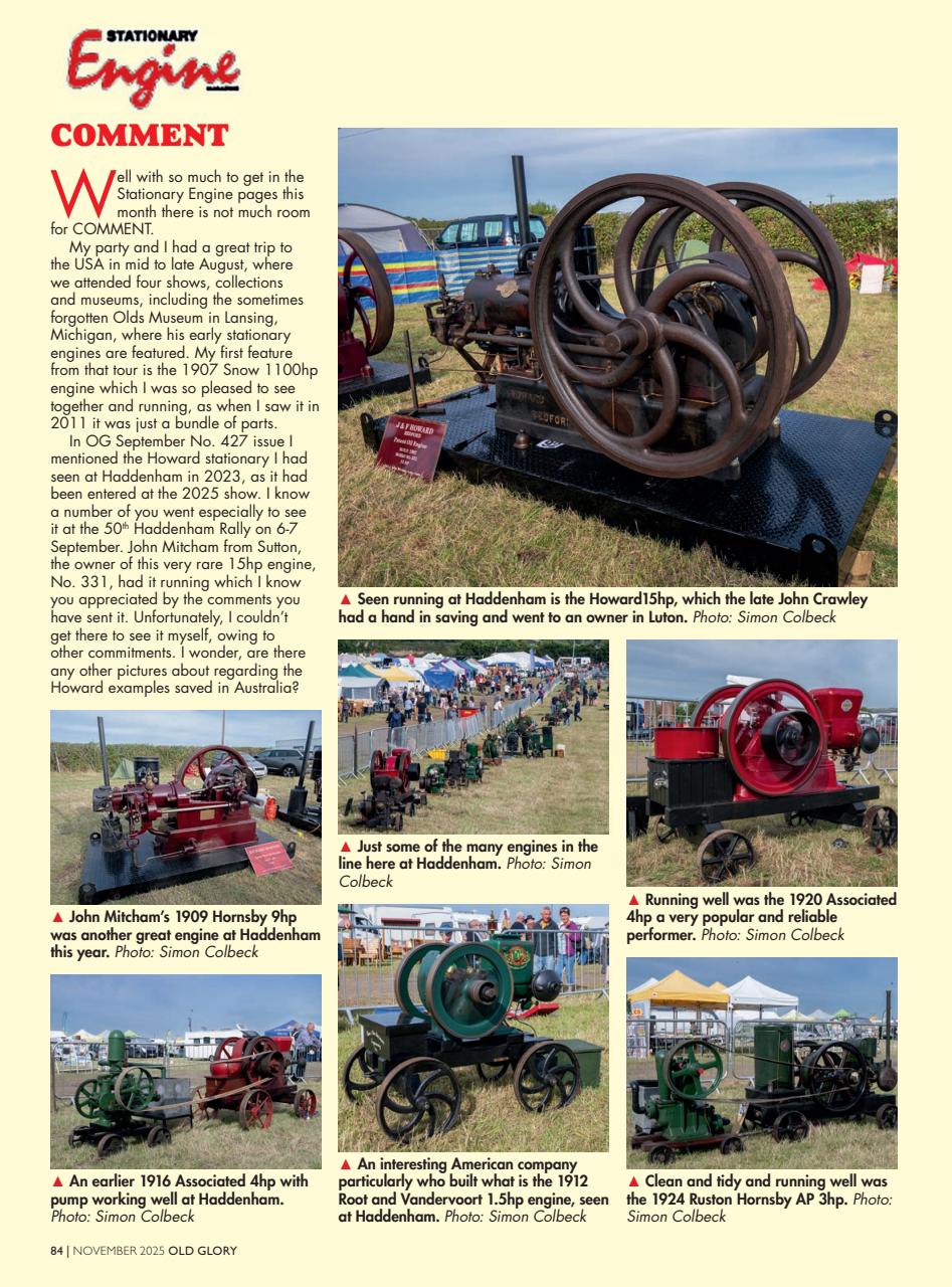 Old Glory Magazine Preview Pages