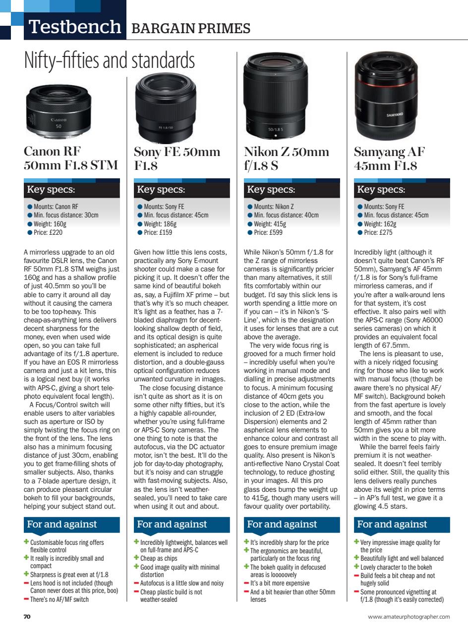 Amateur Photographer Premium Edition Preview Pages