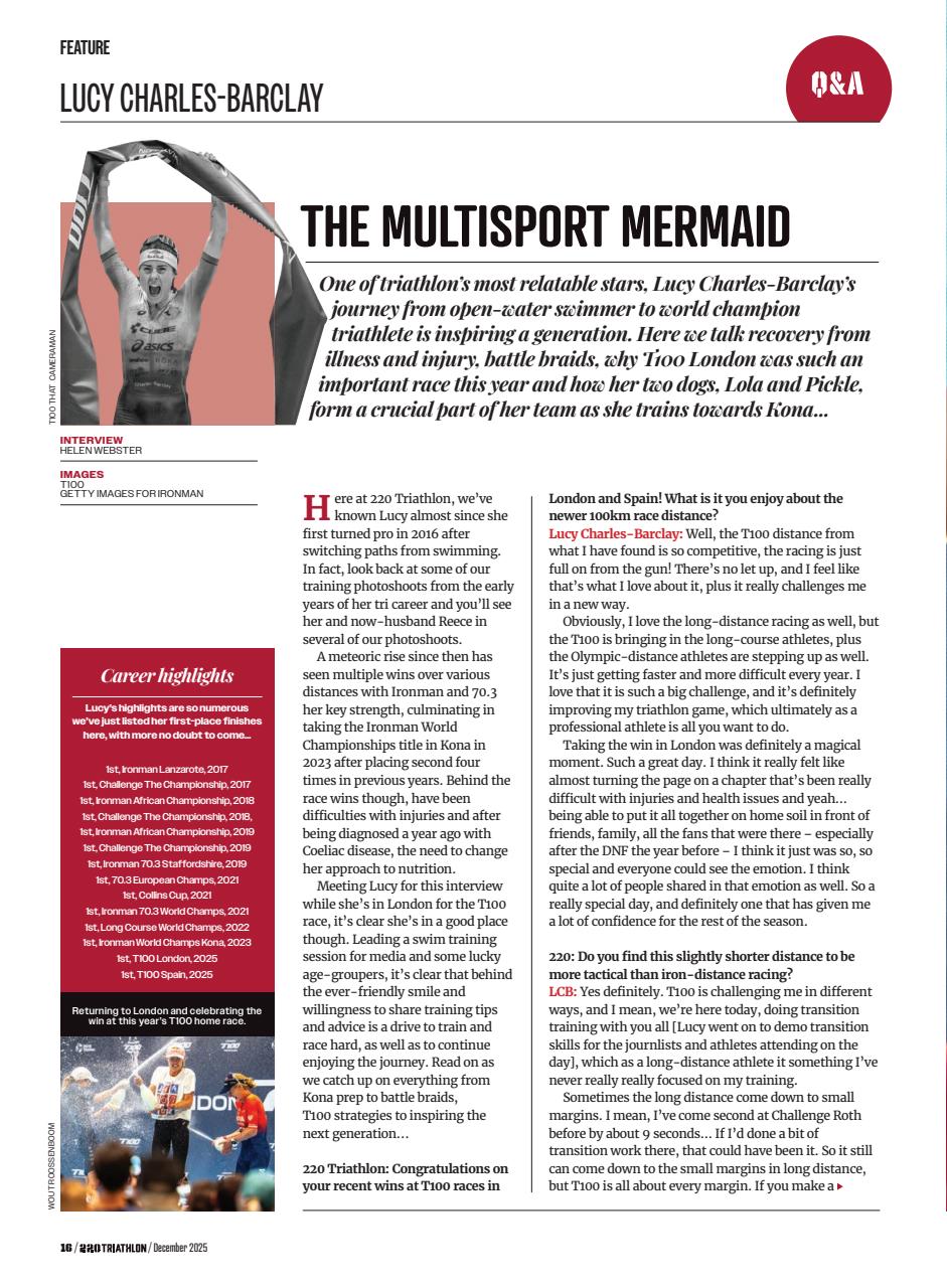 220 Triathlon Magazine Preview Pages
