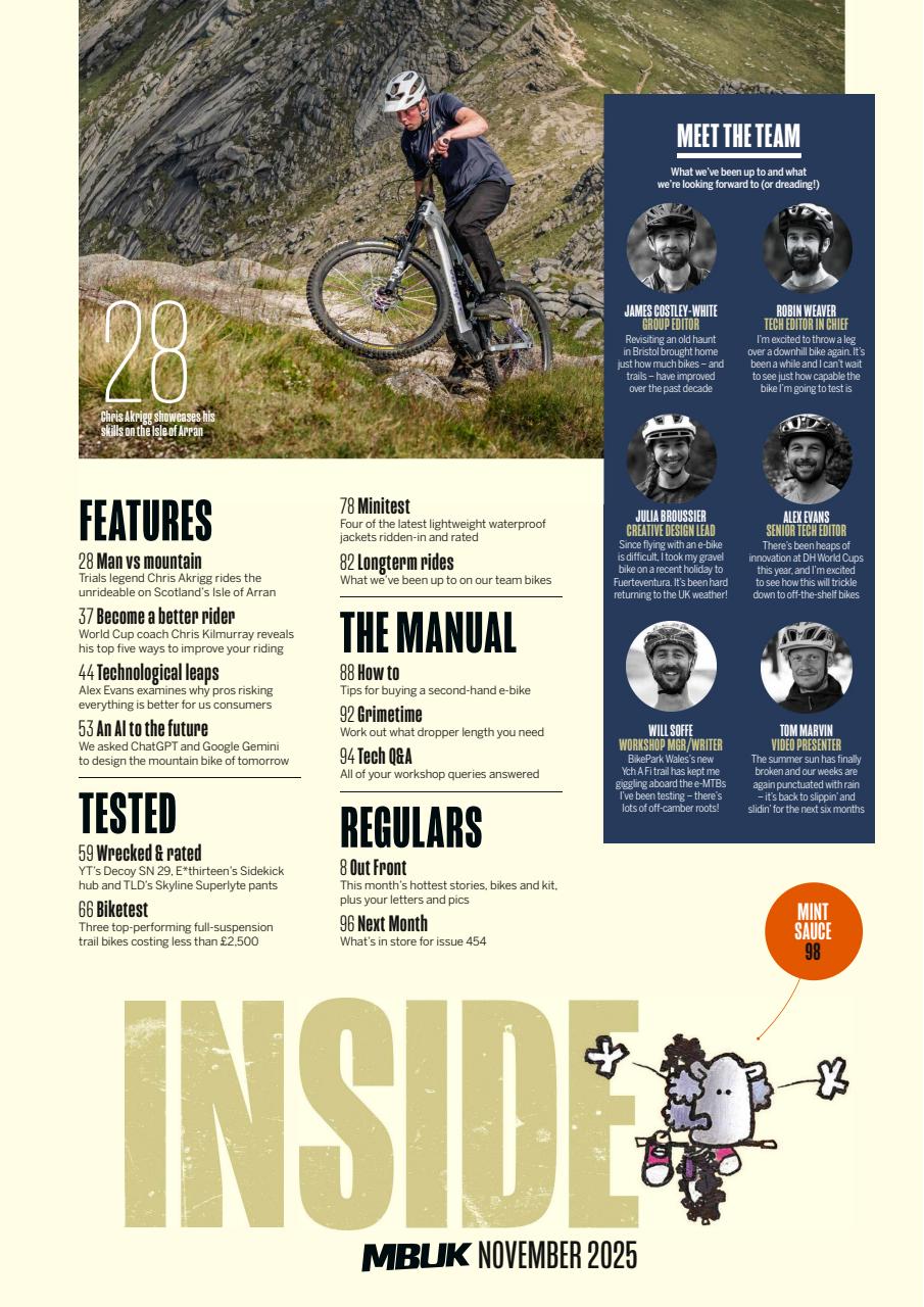 Mountain Biking UK Preview Pages