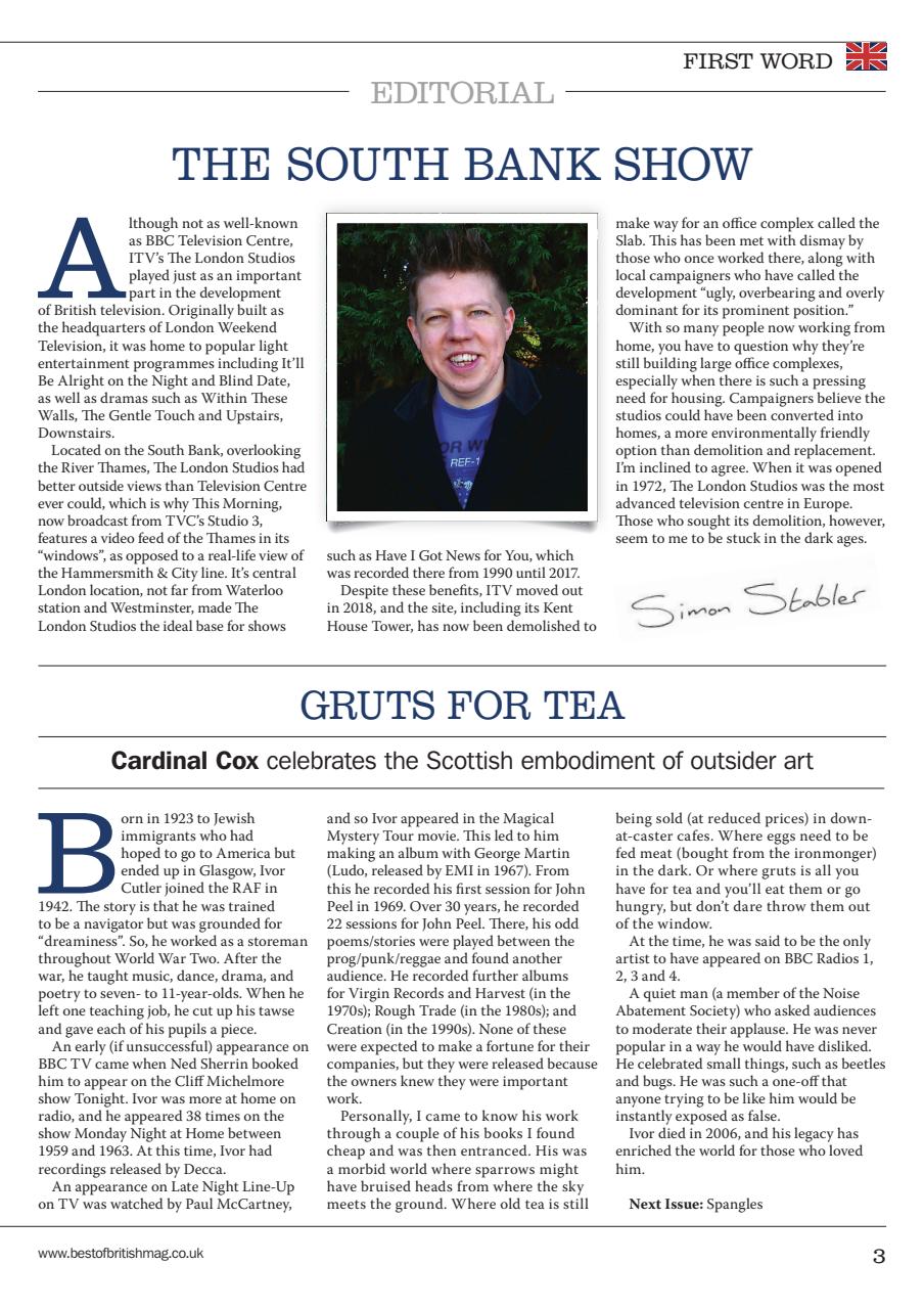 Best of British Preview Pages