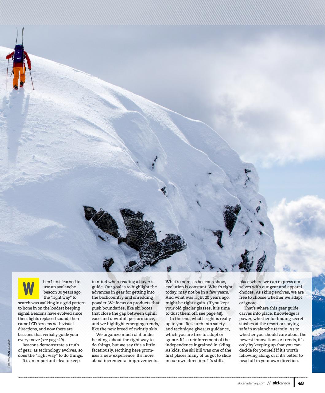 Ski Canada Preview Pages