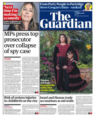 The Guardian Newspaper issue Friday, 17 October 2025