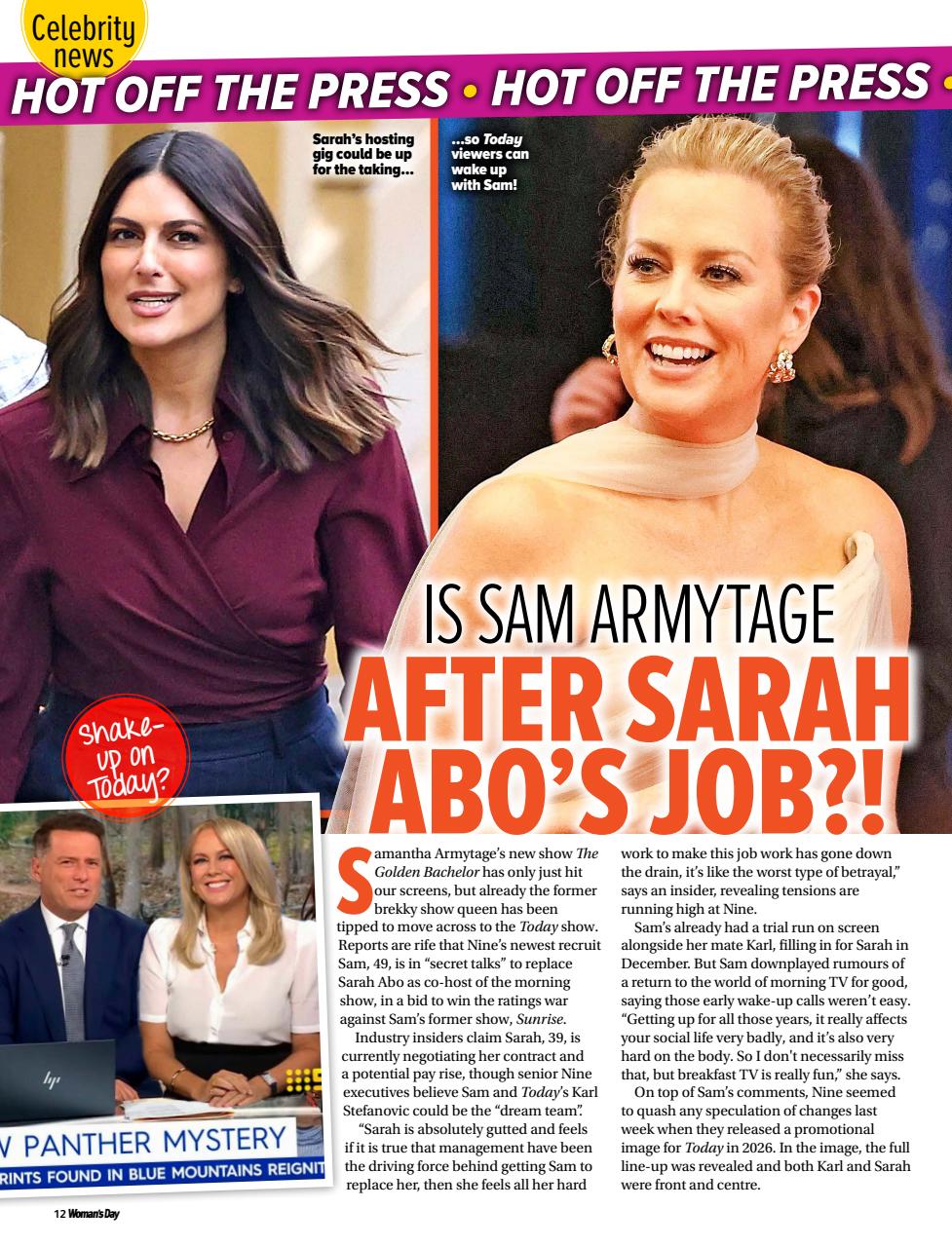 Woman's Day Australia Preview Pages