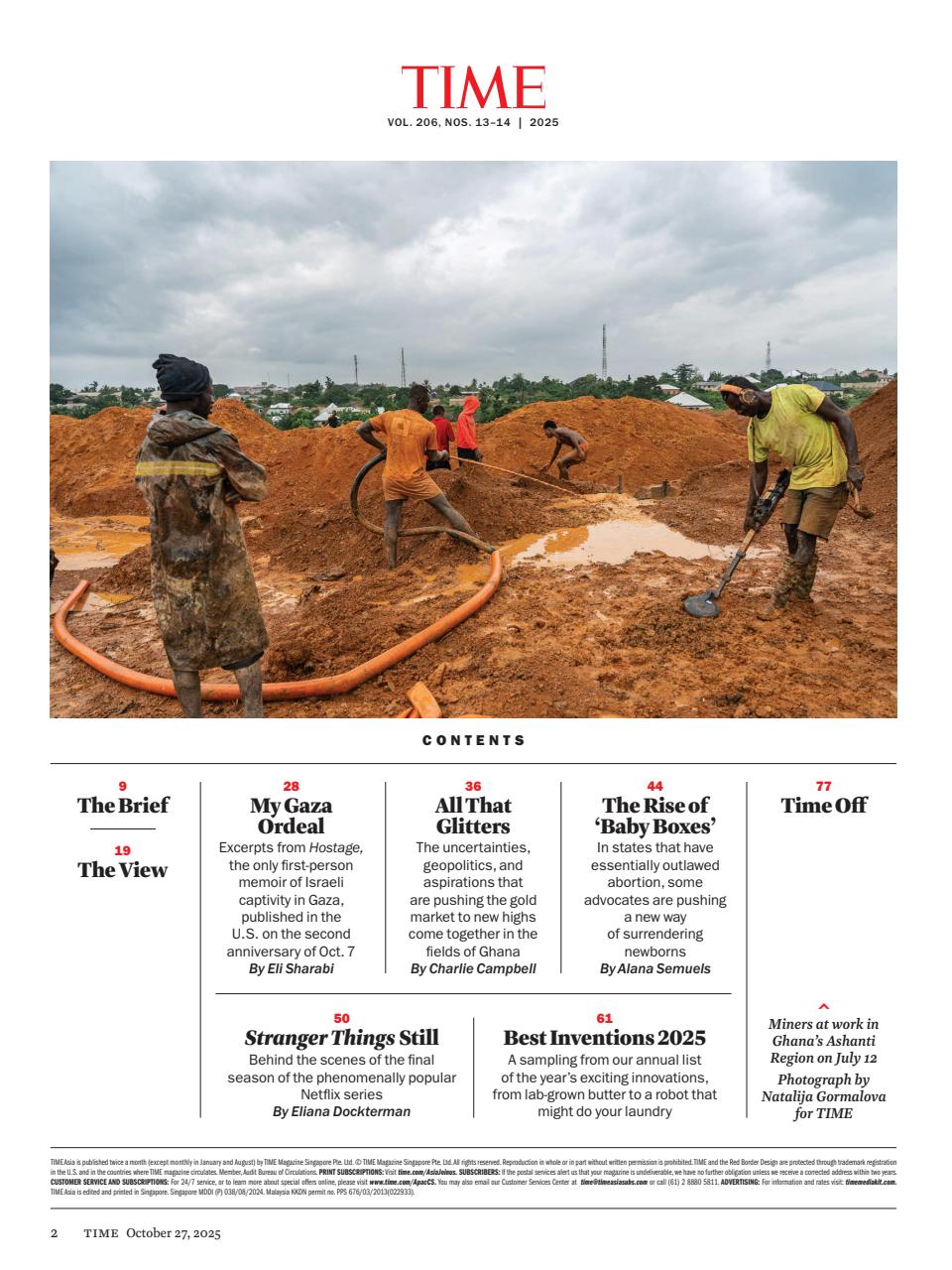 TIME Magazine Asia Preview Pages