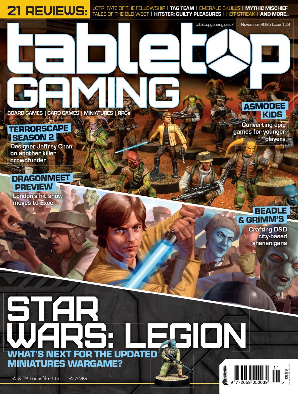 Tabletop Gaming Preview Pages