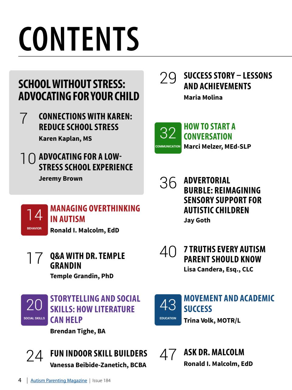 Autism Parenting Preview Pages