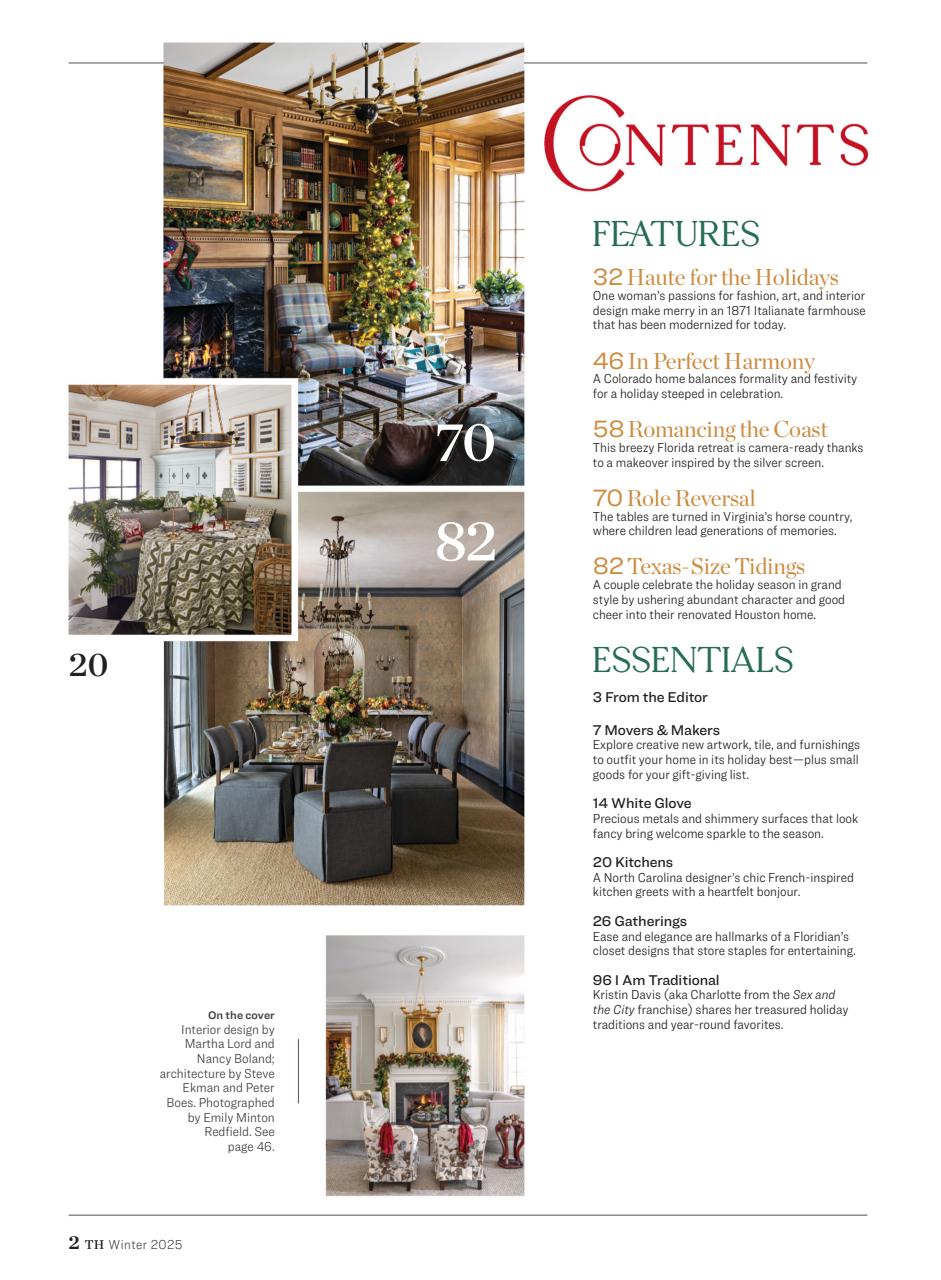 Traditional Home Preview Pages