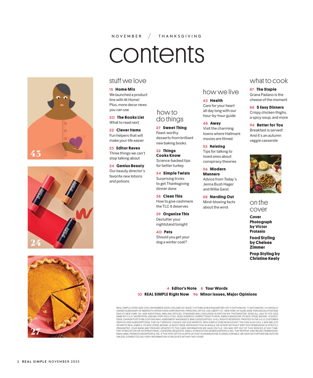 Real Simple Preview Pages