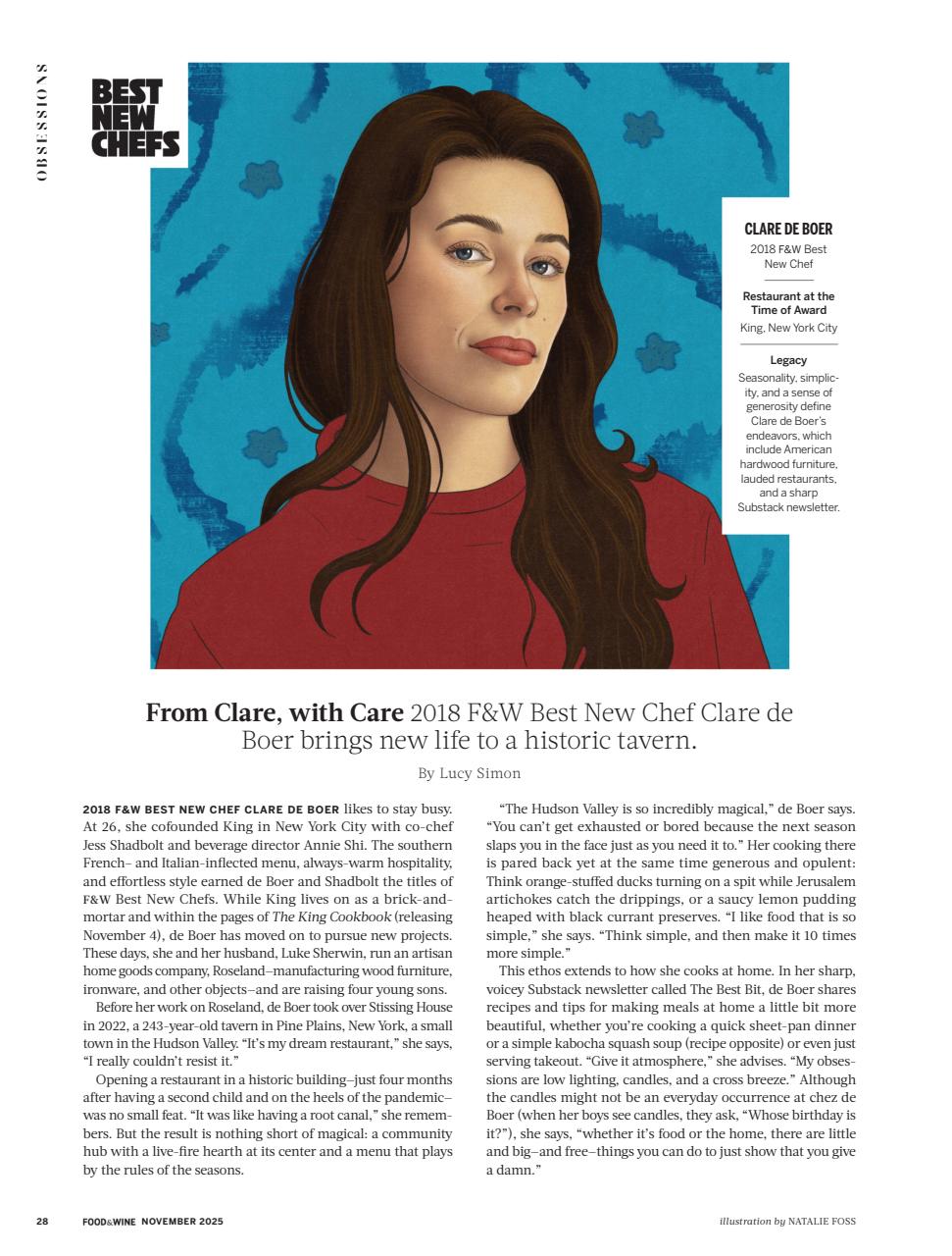 Food & Wine Preview Pages