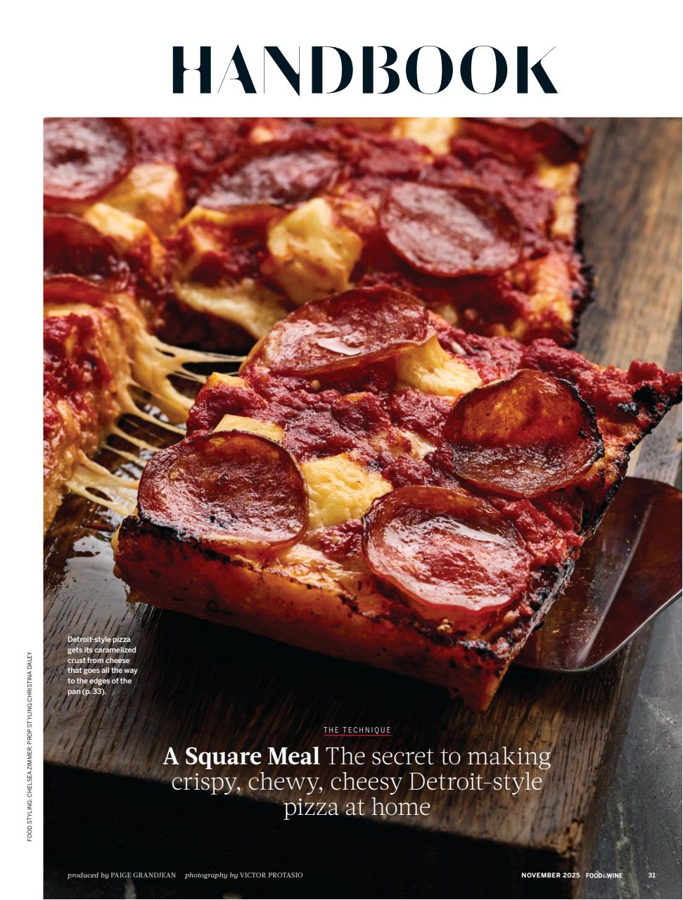 Food & Wine Preview Pages
