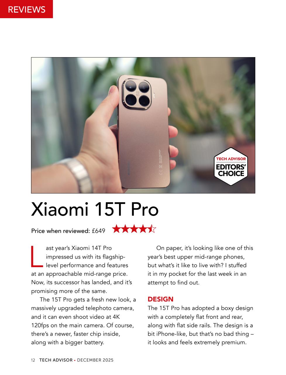 Tech Advisor Preview Pages