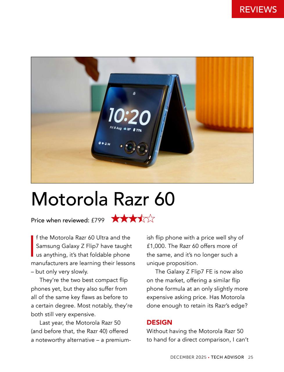 Tech Advisor Preview Pages