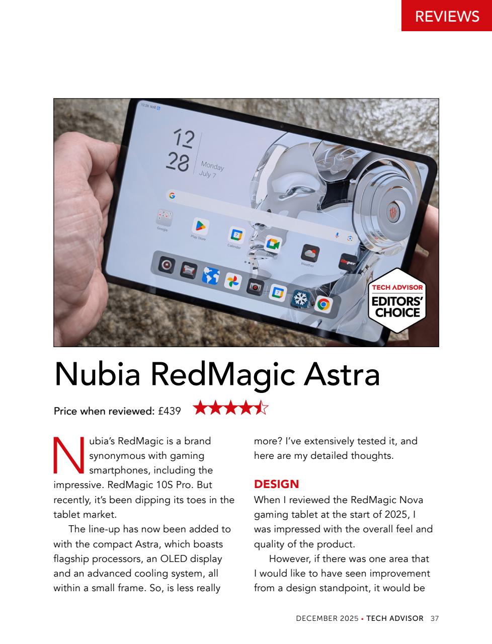 Tech Advisor Preview Pages