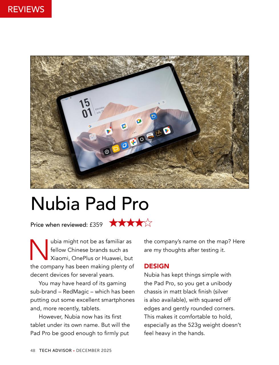 Tech Advisor Preview Pages