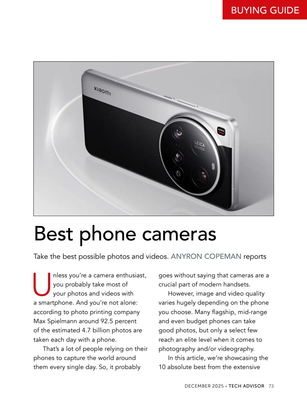 Tech Advisor Preview Pages