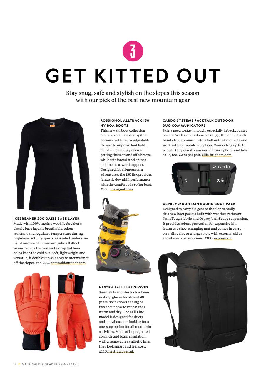 National Geographic Traveller UK Preview Pages