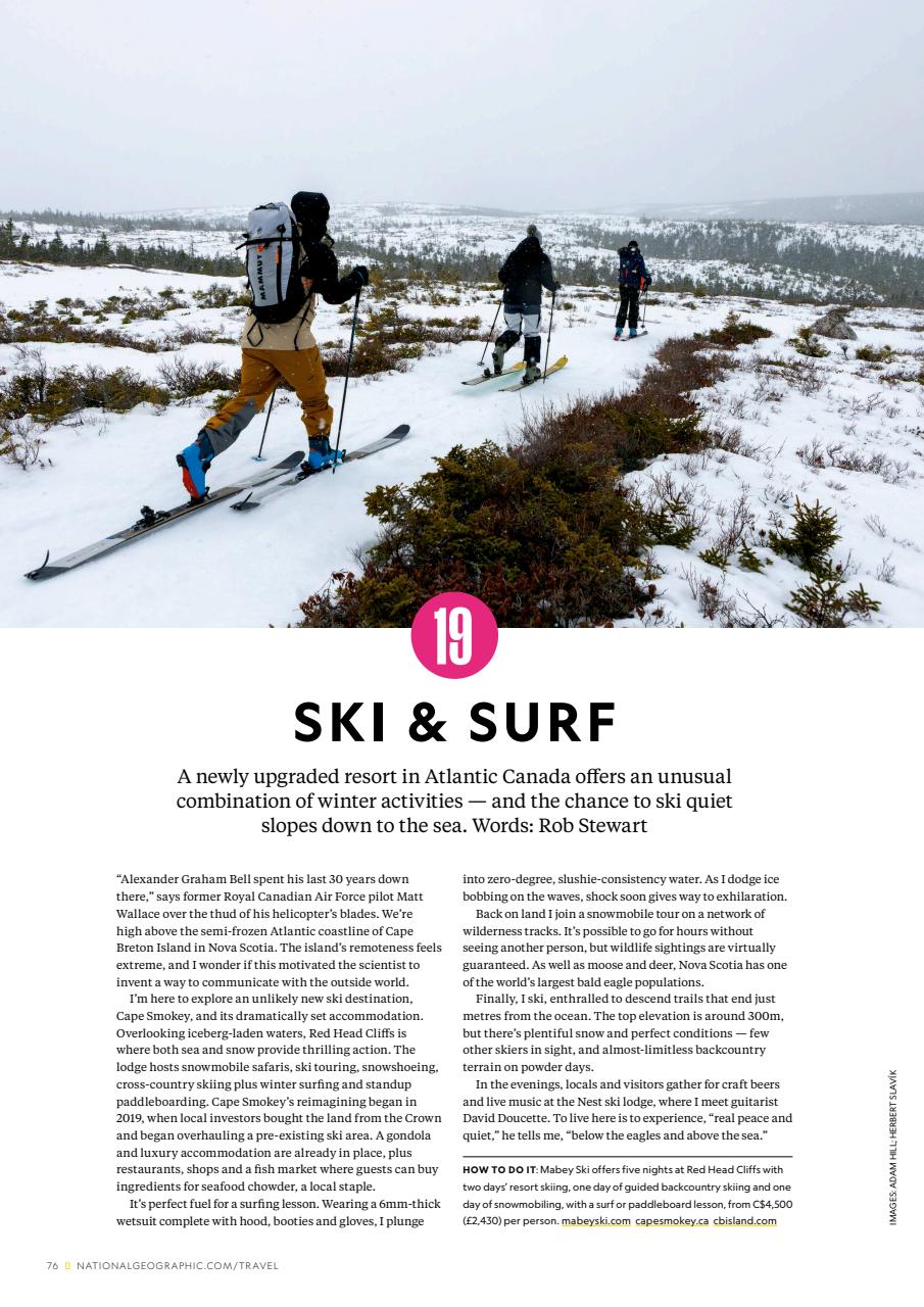 National Geographic Traveller UK Preview Pages