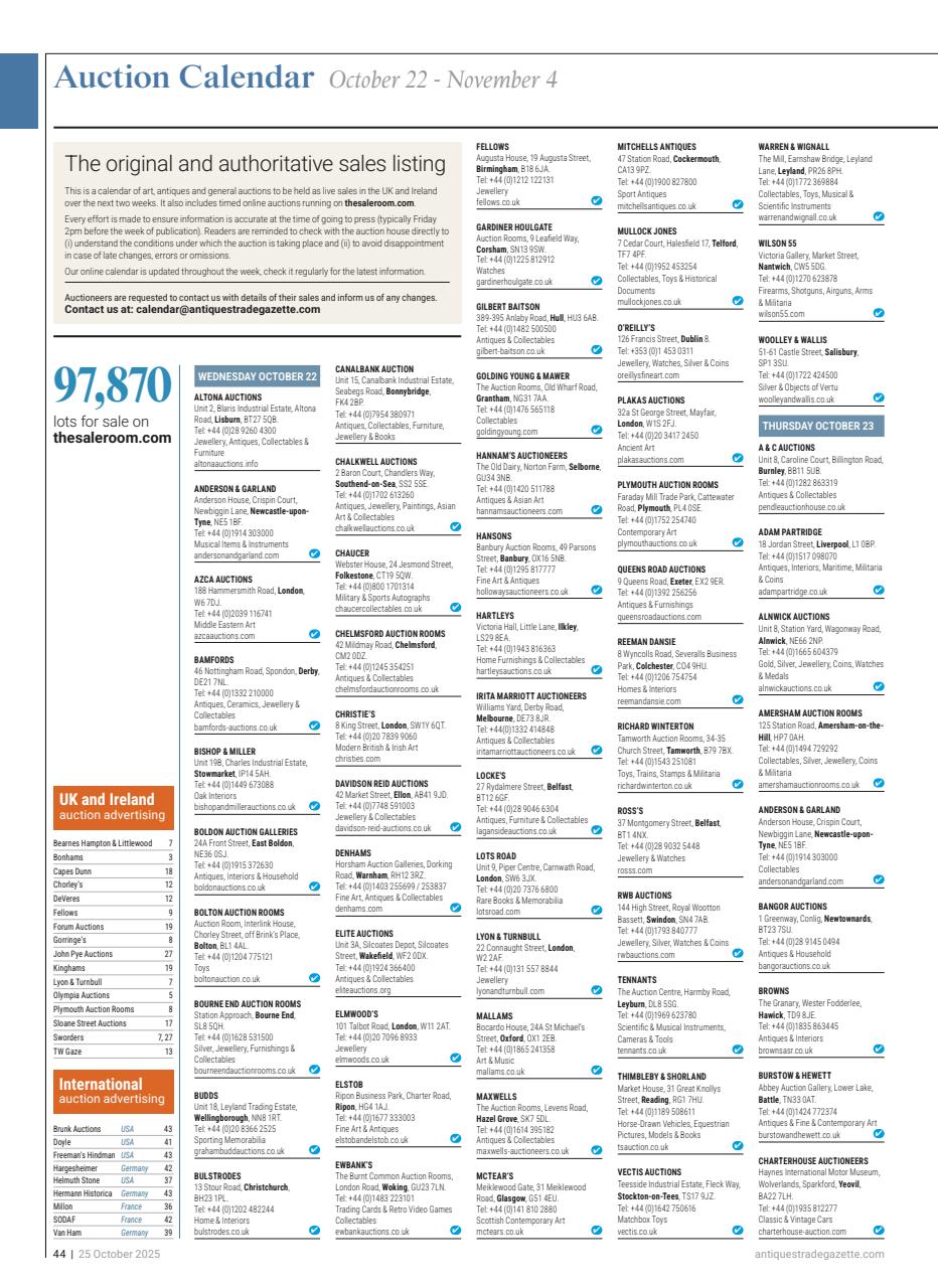 Antiques Trade Gazette Preview Pages