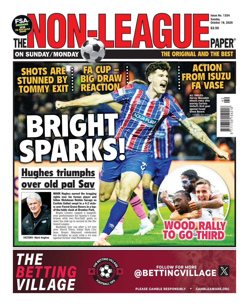 The Non-League Football Paper Preview Pages