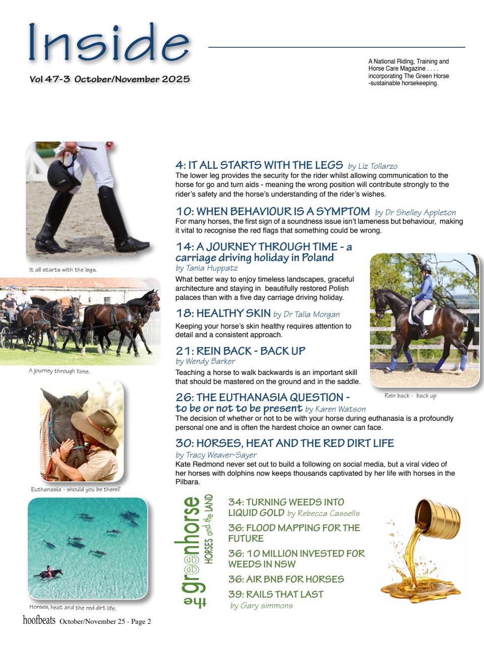 Hoofbeats Preview Pages