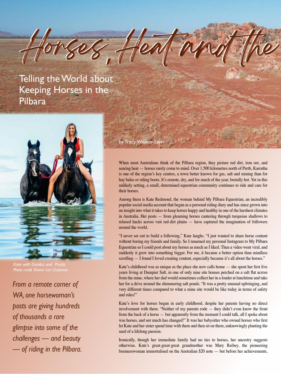 Hoofbeats Preview Pages