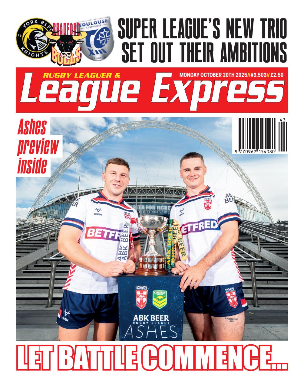 League Express Preview Pages