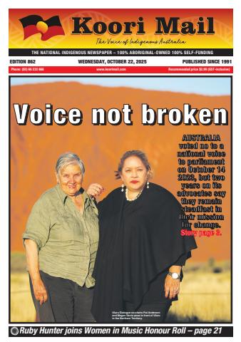Koori Mail issue October 22 2025
