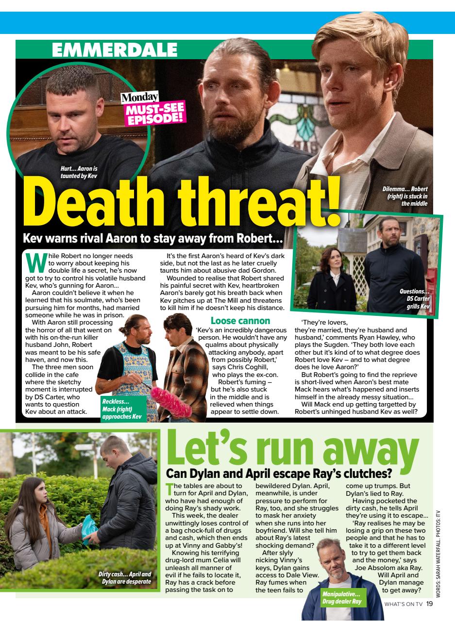 What's on TV Preview Pages