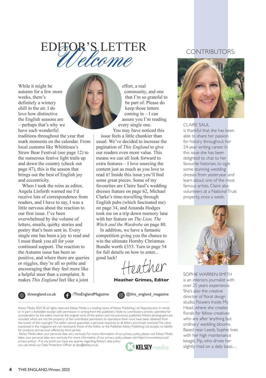 This England Preview Pages